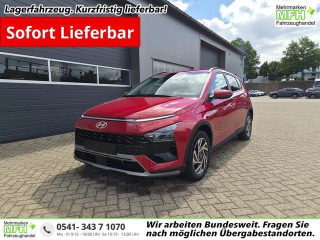 Hyundai BAYON - Trend 1.0 T-GDI 90PS Automatik Klimaautomatik R&uuml;ckf.Kamera Parksensoren Sitzheizung Lenkradheizung Bluetooth Touchscreen Tempomat Apple CarPlay + Android Auto 16"LM