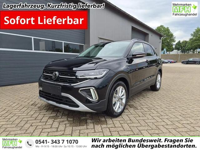 Volkswagen T-Cross - 1.0 TSI 116PS DSG Life AHK (abnehmbar) IQ.LIGHT-LED-Matrix Sitzheizung R&uuml;ckf.Kamera Klimaautomatik Abstandstempomat Apple CarPlay Android Auto