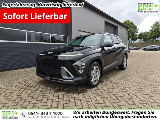Hyundai KONA - Trend 1.6 T-GDI 150PS Automatik Voll-LED-Scheinw. Sitzheizung Lenkradheizung ACC Klimaautomatik Navi Touchscreen DAB+ Apple CarPlay + Android Auto PDC v+h R&uuml;ckf.Kamera 2xKeyless 17-LM