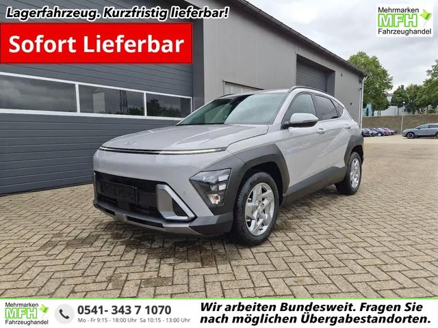 Hyundai KONA - Trend 1.6 T-GDI 150PS Automatik Voll-LED-Scheinw. Sitzheizung Lenkradheizung ACC Klimaautomatik Navi Touchscreen DAB+ Apple CarPlay + Android Auto PDC v+h R&uuml;ckf.Kamera 2xKeyless 17-LM