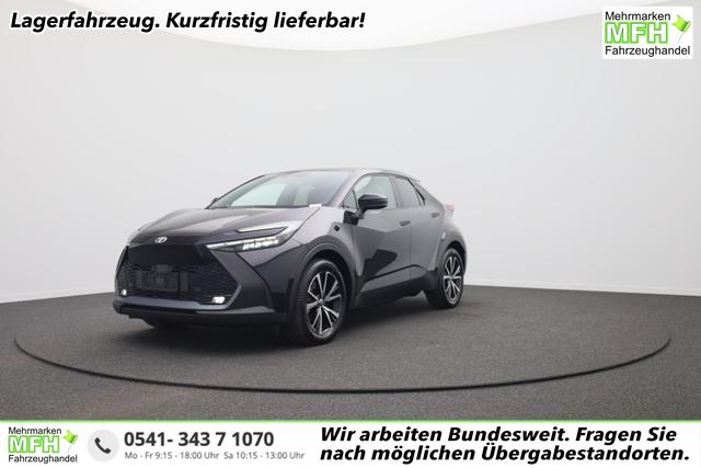 Toyota C-HR - 2.0-l-VVT-i 223PS PHEV Automatik Teamplayer Voll-LED elektr. Heckklappe Sitzheizung Lenkradheizung Klimaautomatik Navi Bluetooth wireless Apple CarPlay + Android Auto ACC PDC v+h R&uuml;ckf.Kamera 18"LM vollelektr. Reichweite 66KM