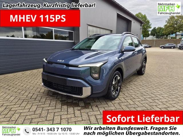 Kia Stonic - 1.0 T-GDI MHEV 115PS NEUES MODELL Sitzheizung Lenkradheizung PDC v+h R&uuml;ckf.Kamera Klima Bluetooth Touchscreen Apple CarPlay Android Auto Tempomat 16"LM