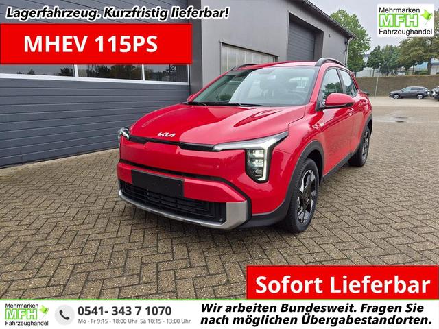 Kia Stonic - 1.0 T-GDI MHEV 115PS NEUES MODELL LED-Scheinwerfer Sitzheizung Lenkradheizung PDC v+h R&uuml;ckf.Kamera Klima Bluetooth Touchscreen Apple CarPlay Android Auto Tempomat 16"LM