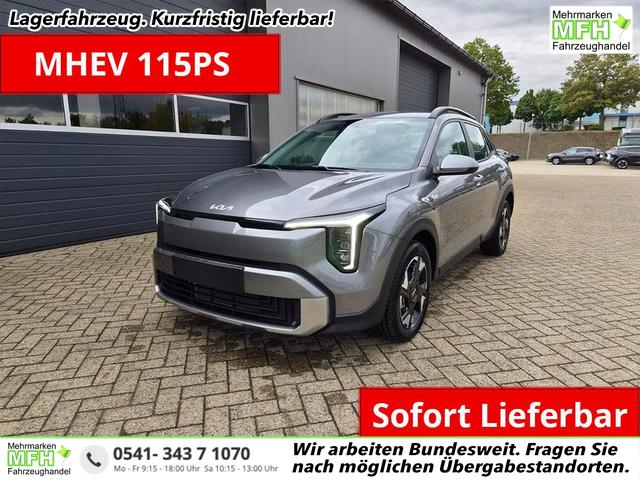Kia Stonic - 1.0 T-GDI MHEV 115PS NEUES MODELL LED-Scheinwerfer Sitzheizung Lenkradheizung PDC v+h R&uuml;ckf.Kamera Klima Bluetooth Touchscreen Apple CarPlay Android Auto Tempomat 16"LM