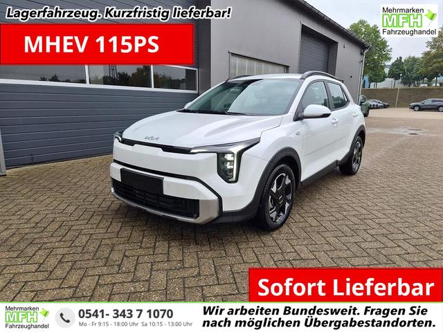 Kia Stonic - 1.0 T-GDI MHEV 115PS NEUES MODELL LED-Scheinwerfer Sitzheizung Lenkradheizung PDC v+h R&uuml;ckf.Kamera Klima Bluetooth Touchscreen Apple CarPlay Android Auto Tempomat 16"LM