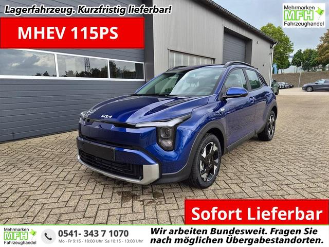 Kia Stonic - 1.0 T-GDI MHEV 115PS NEUES MODELL Sitzheizung Lenkradheizung PDC v+h R&uuml;ckf.Kamera Klima Bluetooth Touchscreen Apple CarPlay Android Auto Tempomat 16"LM