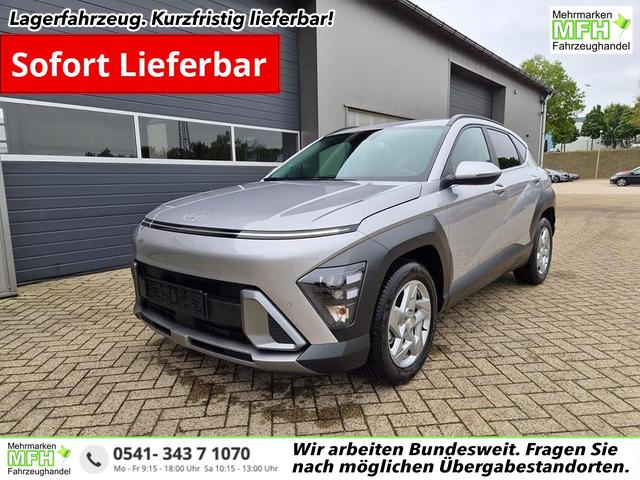 Hyundai KONA - Trend 1.6 T-GDI 150PS Voll-LED-Scheinw. Sitzheizung Lenkradheizung Klimaautomatik Tempomat Navi Touchscreen DAB+ Apple CarPlay + Android Auto PDC v+h R&uuml;ckf.Kamera 2xKeyless 17-LM