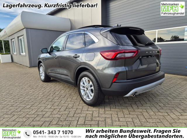 Ford Kuga - Titanium 243PS PHEV Automatik schwenkb. AHK elektr. PanoDach Sitzheizung v+h Lenkradheizung Frontscheibe beheizb. Klimaautomatik Navi SYNC4 Apple CarPlay Android Auto Touchscreen PDC 4xKamera 2xKeyless 17"LM vollelektr. Reichweite 66KM