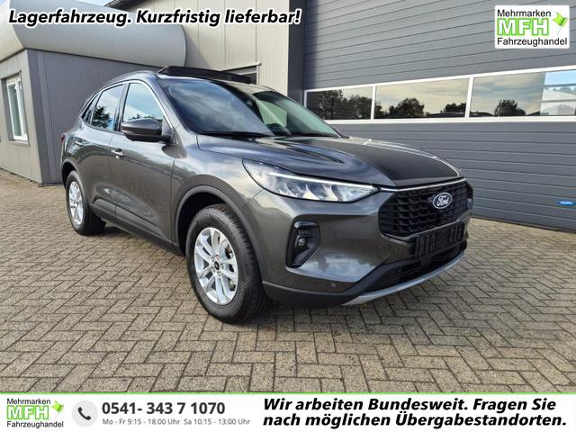 Ford Kuga - Titanium 243PS PHEV Automatik schwenkb. AHK elektr. PanoDach Sitzheizung v+h Lenkradheizung Frontscheibe beheizb. Klimaautomatik Navi SYNC4 Apple CarPlay Android Auto Touchscreen PDC 4xKamera 2xKeyless 17"LM vollelektr. Reichweite 66KM