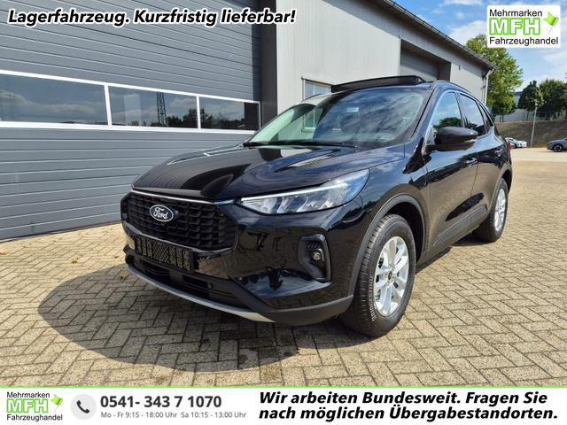 Ford Kuga - Titanium 243PS PHEV Automatik elektr. PanoDach Sitzheizung v+h Lenkradheizung Frontscheibe beheizb. Klimaautomatik Navi SYNC4 Apple CarPlay Android Auto Touchscreen PDC 4xKamera 2xKeyless 17"LM vollelektr. Reichweite 66KM