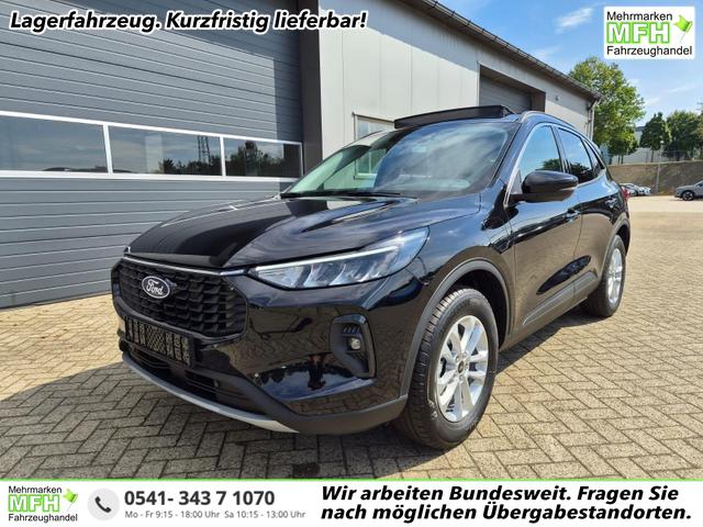 Ford Kuga - Titanium 243PS PHEV Automatik schwenkb. AHK elektr. PanoDach Sitzheizung v+h Lenkradheizung Frontscheibe beheizb. Klimaautomatik Navi SYNC4 Apple CarPlay Android Auto Touchscreen PDC 4xKamera 2xKeyless 17"LM vollelektr. Reichweite 66KM