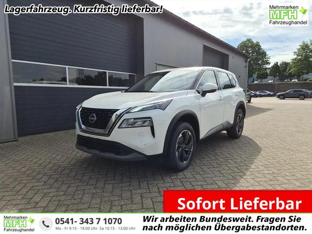 Nissan X-Trail - Acenta 1.5 MHEV 163PS Automatik Sitzheizung v+h Lenkradheizung Frontscheibe beheizb. Klimaautomatik R&uuml;ckf.Kamera Bluetooth Touchscreen Apple CarPlay Android Auto PDC 2x Keyless 18"LM
