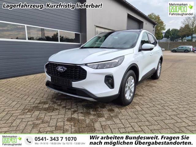 Ford Kuga - Titanium 243PS PHEV Automatik elektr. PanoDach Sitzheizung v+h Lenkradheizung Frontscheibe beheizb. Klimaautomatik Navi SYNC4 Apple CarPlay Android Auto Touchscreen PDC 4xKamera 2xKeyless 17"LM vollelektr. Reichweite 66KM