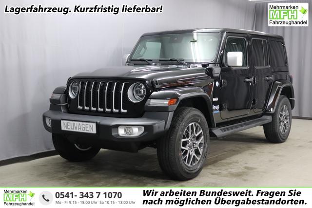 2.0 4xe Sahara Plug-In Hybrid 280 (380) 8-Stufen- Automatikgetriebe Black Uni Leder schwarz