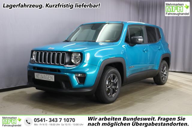 Jeep Renegade - Longitude 1.0 T3 GSE 120MT FWD, 2-Zonen Klimaautomatik, 8.4" Navigationssystem, AppleCarPlay&Android Auto, LaneSense, Regensensor, Tempomat, Notrufsystem, abgedunkelte Scheiben, 16"-Leichtmetallfelgen, uvm.