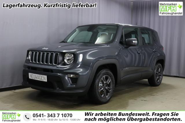 Jeep Renegade - Longitude 1.5 T4 DCT7 e-Hybrid 96kW, Business-Paket, 2-Zonen-Klimaautomatik, AppleCarPlay&Android Auto, Radio DAB, Freisprecheinrichtung, Tempomat, LaneSense, Notrufsystem, 16"-Leichtmetallfelgen, uvm.