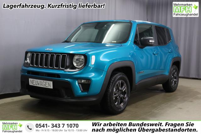 Jeep Renegade - Longitude 1.6 Multijet 16V 96kW, 2-Zonen Klimaautomatik, 8.4"Navigationssystem, AppleCarPlay&Android Auto, LaneSense, Regensensor, Tempomat, Notrufsystem, abgedunkelte Scheiben, 16"-Leichtmetallfelgen, uvm.