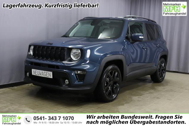 Jeep Renegade - Limited 1.5 T4 DCT7 e-Hybrid 96kW, Design-Paket Black, Leder-Paket, Funktions-Paket, Winter-Paket, 8.4"-Navigationssystem, Rückfahrkamera, Nebelscheinwerfer, 18"-Leichtmetallfelgen, uvm.