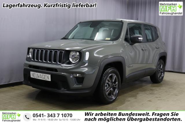 Jeep Renegade - Longitude 1.5 T4 DCT7 e-Hybrid 96kW, Business-Paket, 2-Zonen-Klimaautomatik, AppleCarPlay&Android Auto, Radio DAB, Freisprecheinrichtung, Tempomat, LaneSense, Notrufsystem, 16"-Leichtmetallfelgen, uvm.
