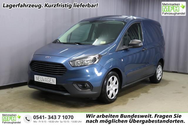 Ford Transit - Trend 1.5 TDCi 74kW, Lederlenkrad, Klimaautomatik, Sitzheizung, Freisprecheinrichtung, Radio/Tuner, &Uuml;berkopfkonsole, Nebelscheinwerfer, Schiebet&uuml;r, 15 Zoll Stahlfelgen, uvm.