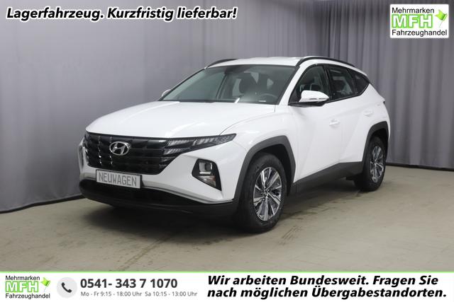 Hyundai TUCSON - Family 1.6 T-GDI 110kW, 2-Zonen Klimaautomatik, Sitzheizung, AppleCarPlay&Android Auto, Freisprecheinrichtung, Radio DAB, Verkehrszeichenerkennung, Rückfahrkamera, eCall Notrufsystem, 17 Zoll Leichtmetallfelgen, uvm.