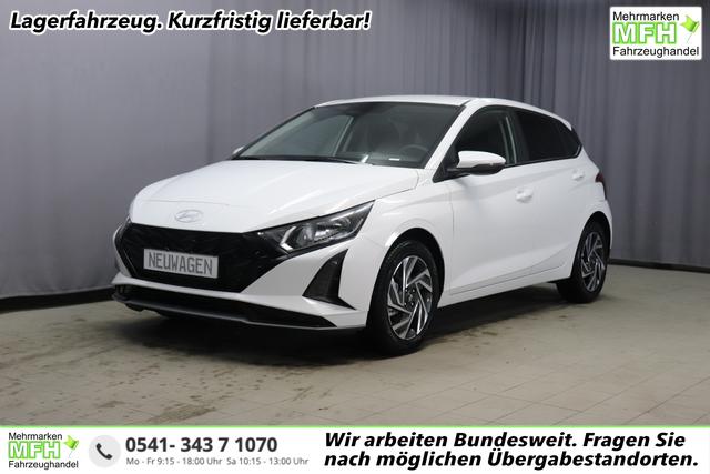 Hyundai i20 - i Line Plus 1.0 T-GDi 74kW, 5 Jahre Garantie Winter-Paket, Lederlenkrad, Digitales Cockpit, 8" Infotainmentsystem, AppleCarPlay&Android Auto, Radio DAB, Rückfahrkamera, Tempomat, 16"-Leichtmetallfelgen, uvm.