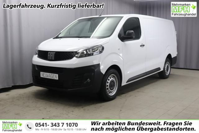 Fiat Scudo - L3 2.0 145PS MT Kastenwagen, Pack Visibility, Klimaanlage, Heckflügeltüren, Radio DAB, Einparkhilfe hinten, Berganfahrhilfe, vollwertiges Ersatzrad, Nebelscheinwerfer, 16" Stahlfelgen, uvm.