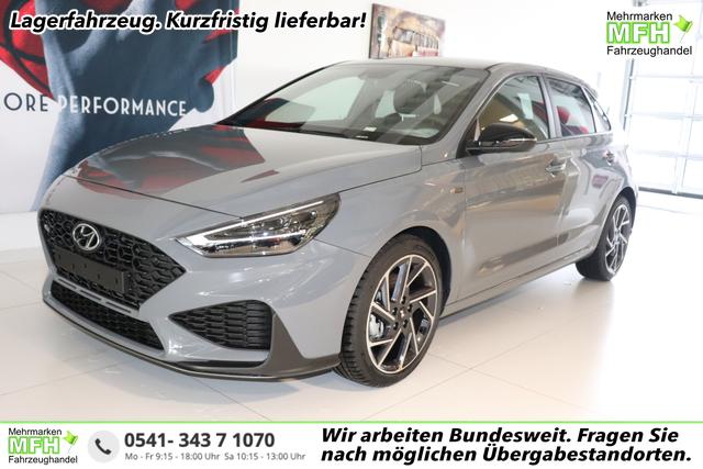 Hyundai i30 - N Line 1.5 TGDi 117 kW (160 PS) Navigationssystem, DAB, Bluetooth, Android Auto, Apple CarPlay, 2-Zonen-Klimaautomatik, Rückfahrkamera, Sitzheizung, Lenkradheizung, 18" Leichtmetallfelgen, uvm.