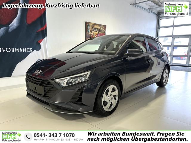 Hyundai i20 - GO 1.2 MPI 58 kW (79 PS) Licht Paket! Navigationssystem, Bluetooth, DAB, Klimaanlage, Rückfahrkamera, Apple CarPlay, Android Auto, PDC hinten, Sitzheizung, Lenkradheizung, Spurassistent, Tempomat uvm.