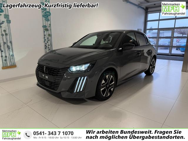 Peugeot 208 - Allure 100 74 kW (101 PS) Zugangs-Paket, Sicht-& Navigations-Paket, DAB, Android Auto, Apple CarPlay, Navigationssystem, Klimaautomatik, Einparkhilfe vorne und hinten, Spurhalteassistent, 16 Zoll Leichtmetallfelgen, uvm.