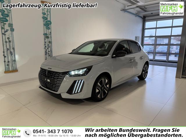 Peugeot 208 - Allure 100 74 kW (101 PS) Zugangs-Paket, Sicht-& Navigations-Paket, DAB, Android Auto, Apple CarPlay, Navigationssystem, Klimaautomatik, Einparkhilfe vorne und hinten, Spurhalteassistent, 16 Zoll Leichtmetallfelgen, uvm.