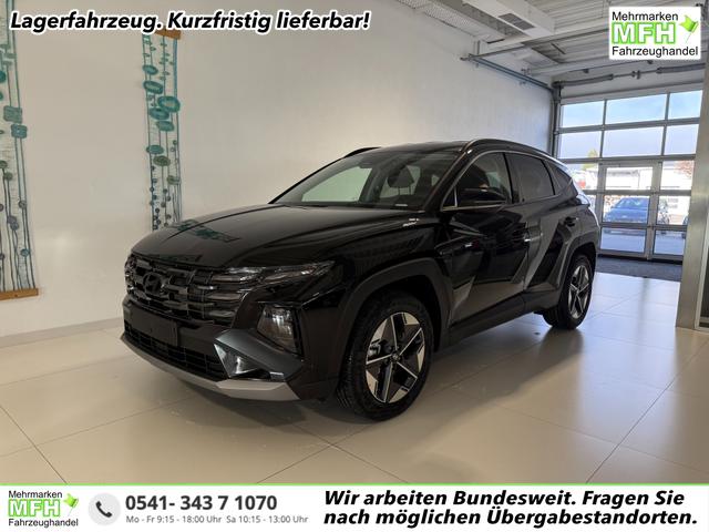 Hyundai TUCSON - GO 1.6 T-GDI 2WD DCT 110 kW (150 PS) 2-Zonen-Klimaautomatik, Sitzheizung, Lenkradheizung, Navigationssystem, DAB, Android Auto, Apple CarPlay, R&uuml;ckfahrkamera, Einparkhilfe vorne und hinten, 18 Zoll Leichtmetallfelgen, uvm.