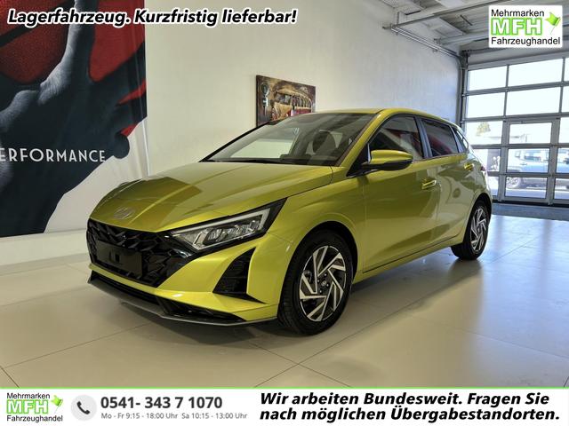 Hyundai i20 - GO+ 1.0 T-GDI DCT 73 kW (100 PS) Lenkradheizung, Sitzheizung, Klimaautomatik, DAB, Android Auto, Apple CarPlay, Navigationssystem, Digitales Cockpit, Einparkhilfe hinten, R&uuml;ckfahrkamera, LED-Scheinwerfer, 16 Zoll Leichtmetallfelgen, uvm.