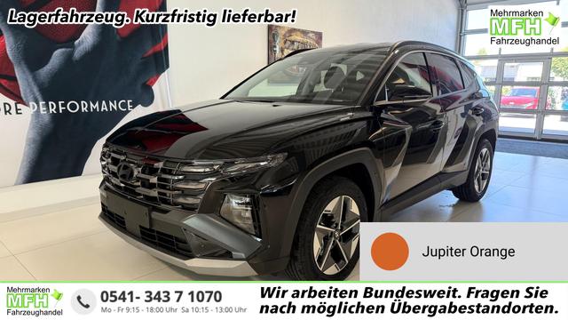 Hyundai TUCSON - GO+ 1.6 T-GDI 48V 2WD 117 kW (160 PS) 2-Zonen-Klimaautomatik, Android Auto, Apple CarPlay, Voll-LED Scheinwerfer, Keyless Go, Navigationssystem, Virtual Cockpit, 18 Zoll Leichtmetallfelgen, uvm.