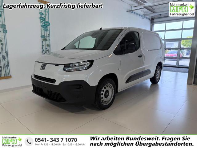Fiat Dobl&ograve; - L&auml;nge XL Erh&ouml;hte Nutzlast 1.5 BlueHDi 96 kW (131 PS) Klimaanlage, Radio, DAB, Android Auto, Apple CarPlay, R&uuml;ckfahrkamera, Magic Cargo, Laderaumboden aus Gummibelag, Ersatzrad, 10" Infotainmentsystem "All In One", 16" Stahlfelgen, uvm.