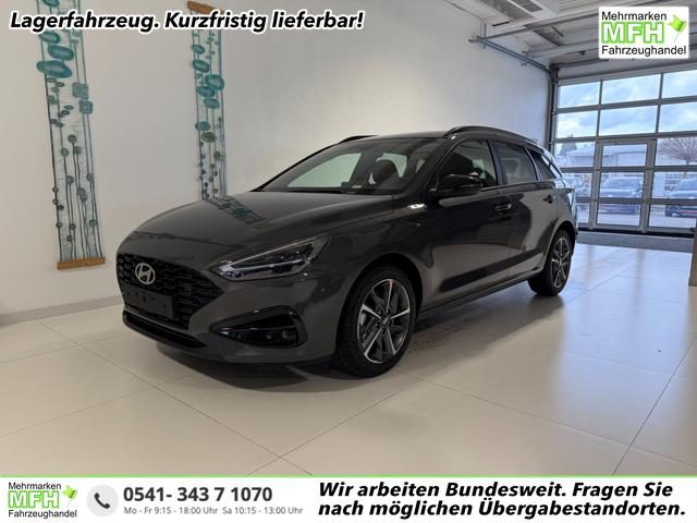 Hyundai i30 - GO+ 1.5 T-GDI 48V 103 kW (140 PS) Sitzheizung, Lenkradheizung, 2-Zonen-Klimaautomatik, Android Auto, Apple CarPlay, Navigationssystem, DAB, Induktionsladen f&uuml;r Smartphones, 17 Zoll Leichtmetallfelgen, uvm.