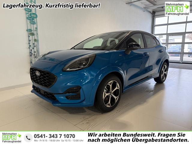 Ford Puma ST-Line Digital Aqua Dach Schwarz