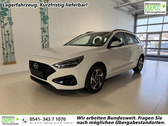 Hyundai i30 - GO 1.5 DPI 71 kW (97 PS) Radio, DAB, Android Auto, Apple CarPlay, Navigationssystem, Bluetooth, Klimaanlage, Lenkradheizung, Sitzheizung, R&uuml;ckfahrkamera, Einparkhilfe vorne und hinten, 16 Zoll Leichtmetallfelgen, uvm.