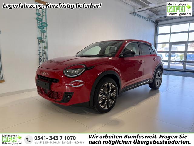Fiat 600 - La Prima Hybrid 1.2 T3 107 kW (145 PS) DCT Klimaautomatik, Massagesitz, Sitzheizung, elektrisch verstellbarer Fahrersitz, Radio, DAB, Apple CarPlay, Android Auto, Navigationssystem, 18 Zoll Leichtmetallfelgen, uvm.