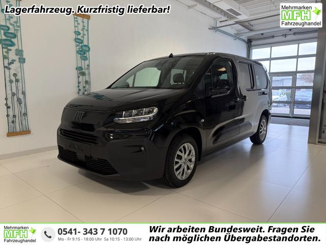 Fiat Dobl&ograve; - L2 1.5 MTJ 100k 6MT 75 kW (102 PS) Tech-Paket, Komfort-Paket, Lenkradheizung, Sitzheizung, 2-Zonen-Klimaautomatik, R&uuml;ckfahrkamera, Navigationssystem, Android Auto, Apple CarPlay, DAB, Schiebet&uuml;ren L+R, 16 Zoll Stahlfelgen, uvm.
