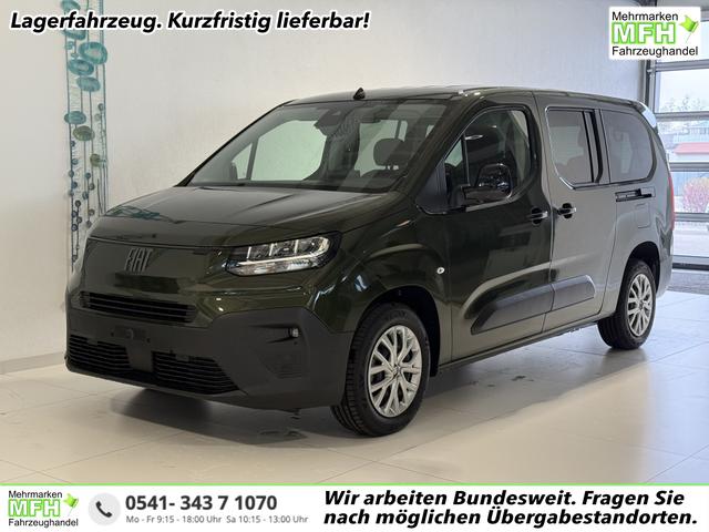 Fiat Dobl&ograve; - L2 1.5 MTJ 100k 6MT 75 kW 7 Sitze (102 PS) Tech & Komfort-Paket, Lenkradheizung, Sitzheizung, 2-Zonen-Klimaautomatik, R&uuml;ckfahrkamera, Navigationssystem, Android Auto, Apple CarPlay, DAB, Schiebet&uuml;ren L+R, 16 Zoll Stahlfelgen, uvm.