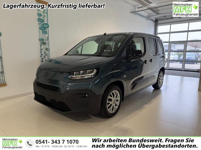Fiat Dobl&ograve; - L1 1.5 MTJ 100k 6MT 75 kW (102 PS) Tech-Paket, Komfort-Paket, Lenkradheizung, Sitzheizung, 2-Zonen-Klimaautomatik, R&uuml;ckfahrkamera, Navigationssystem, Android Auto, Apple CarPlay, DAB, Schiebet&uuml;ren L+R, 16 Zoll Stahlfelgen, uvm.