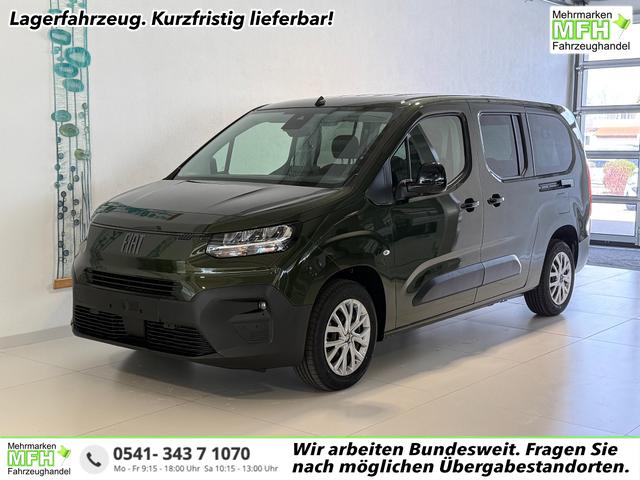 Fiat Dobl&ograve; - L2 1.5 MTJ 100k 6MT 75 kW (102 PS) Tech-Paket, Komfort-Paket, Lenkradheizung, Sitzheizung, 2-Zonen-Klimaautomatik, R&uuml;ckfahrkamera, Navigationssystem, Android Auto, Apple CarPlay, DAB, Schiebet&uuml;ren L+R, 16 Zoll Stahlfelgen, uvm.