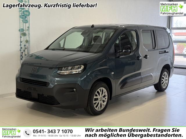 Fiat Dobl&ograve; - L2 1.5 MTJ 100k 6MT 75 kW (102 PS) Tech-Paket, Komfort-Paket, Lenkradheizung, Sitzheizung, 2-Zonen-Klimaautomatik, R&uuml;ckfahrkamera, Navigationssystem, Android Auto, Apple CarPlay, DAB, Schiebet&uuml;ren L+R, 16 Zoll Stahlfelgen, uvm.