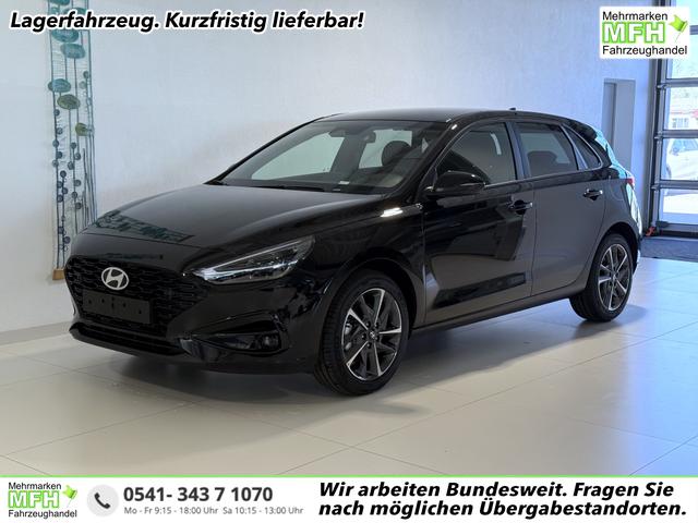 Hyundai i30 - GO+ 1.5 DPI 71 kW (97 PS) Sitzheizung, Lenkradheizung, 2-Zonen-Klimaautomatik, Android Auto, Apple CarPlay, Navigationssystem, DAB, Indutkionsladen f&uuml;r Smartphones, 17 Zoll Leichtmetallfelgen, uvm.