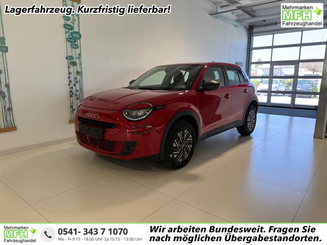 Fiat 600 - Speciale Hybrid 1.2 T3 81 kW (110 PS) DCT Winter-Paket, Klimaanlage, Radio, DAB, Android Auto, Apple CarPlay, Freisprecheinrichtung, Bluetooth, Regensensor, Einparkhilfe hinten, LED-Scheinwerfer, uvm.
