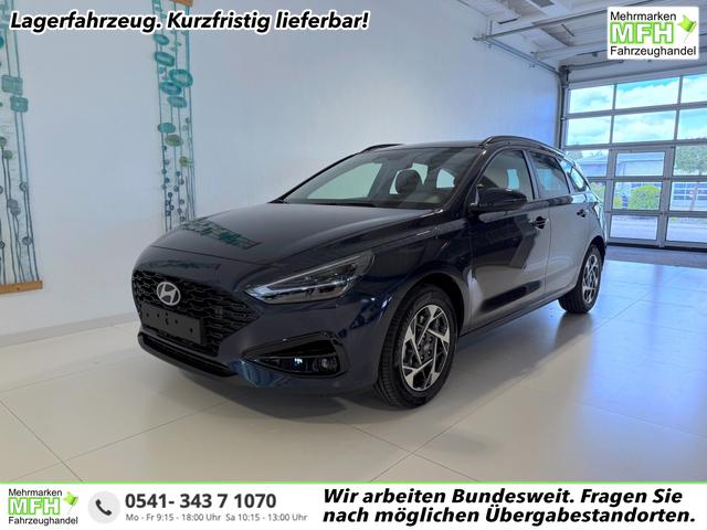 Hyundai i30 - GO 1.5 DPI 71 kW (97 PS) Radio, DAB, Android Auto, Apple CarPlay, Navigationssystem, Bluetooth, Klimaanlage, Lenkradheizung, Sitzheizung, R&uuml;ckfahrkamera, Einparkhilfe vorne und hinten, 16 Zoll Leichtmetallfelgen, uvm.