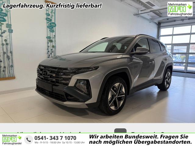 Hyundai TUCSON - GO 1.6 T-GDI 4WD DCT 132 kW (179 PS) 2-Zonen-Klimaautomatik, Sitzheizung, Lenkradheizung, Navigationssystem, DAB, Android Auto, Apple CarPlay, R&uuml;ckfahrkamera, Einparkhilfe vorne und hinten, 18 Zoll Leichtmetallfelgen, uvm.