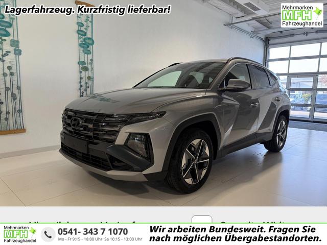 Hyundai TUCSON - GO 1.6 T-GDI 4WD DCT 132 kW (179 PS) 2-Zonen-Klimaautomatik, Sitzheizung, Lenkradheizung, Navigationssystem, DAB, Android Auto, Apple CarPlay, R&uuml;ckfahrkamera, Einparkhilfe vorne und hinten, 18 Zoll Leichtmetallfelgen, uvm.