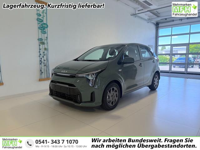 Kia Picanto - 1,0 GDI AMT5 50 kW (68 PS) Klimaanlage, Lenkradheizung, Sitzheizung, Navigationssystem, Bluetooth, Android Auto, Apple CarPlay, Radio, DAB, Freisprecheinrichtung, Tempomat, 14 Zoll Leichtmetallfelgen, uvm.